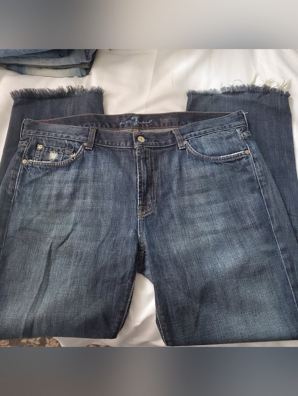 Mens 7 For All Mankind Bootcut Jeans